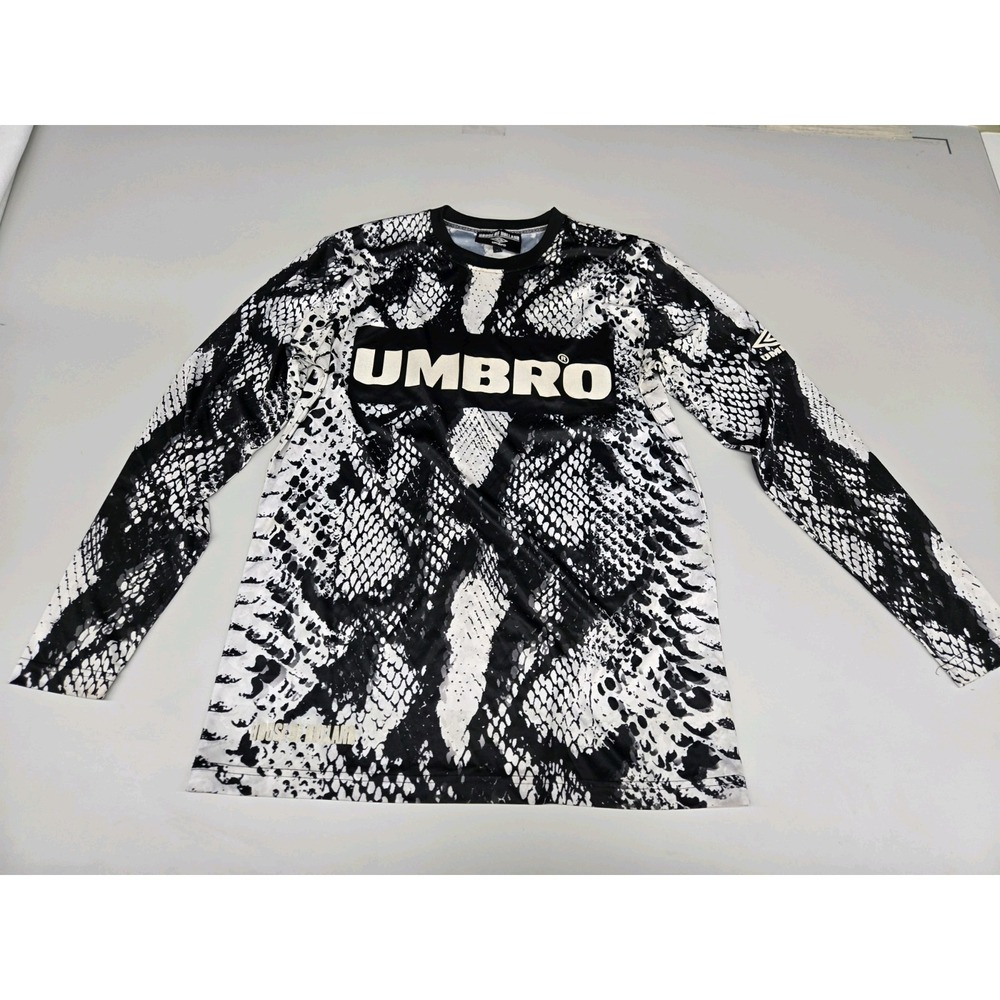 House Of Holland Umbro Men's  All Over Print Shirt Size Large